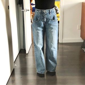 Oak & Fort wide leg jeans
